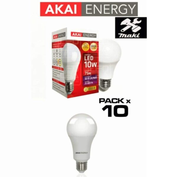Focos LED 10w x10 unidades